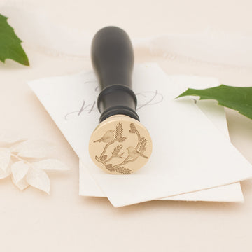 Winter Cadence Wax Stamp