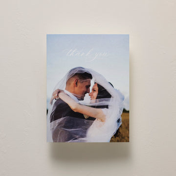 Ever After Photo Thank You Card