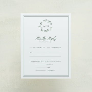 Enchantment RSVP Cards