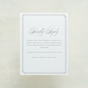 Always Traditional Digital RSVP Card