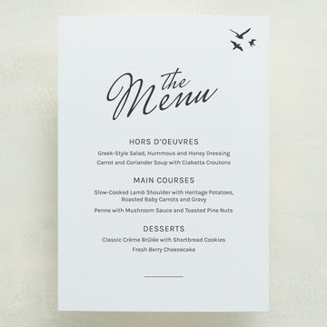 Whisked Away Menu