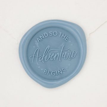 And So The Adventure Begins Wax Seals