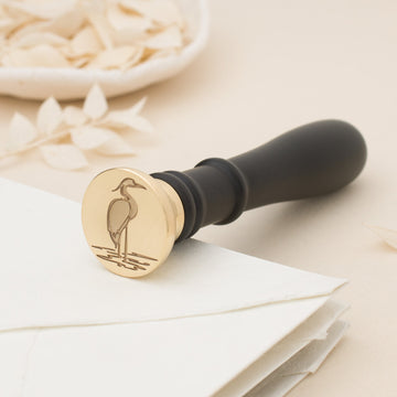 Heron 3D Wax Stamp