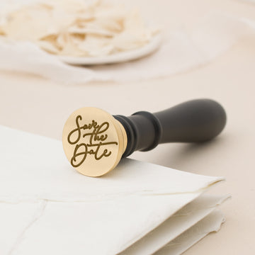 Save The Date Wax Stamp