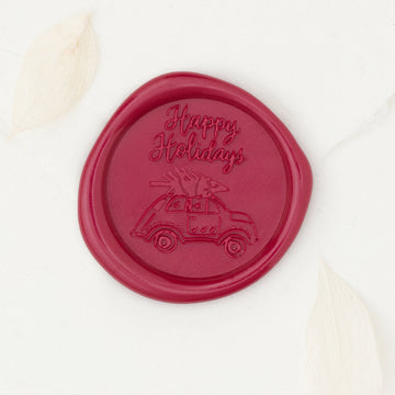 Happy Holidays Wax Seals