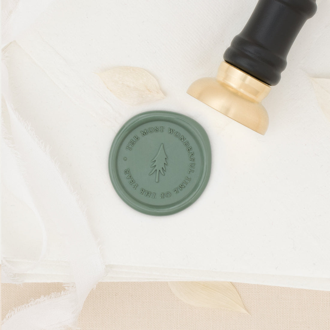 Wonderful Time Wax Stamp