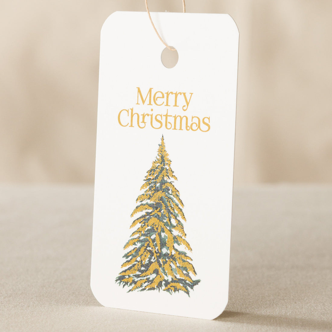 Vintage Christmas Gift Tag - 10 Pack