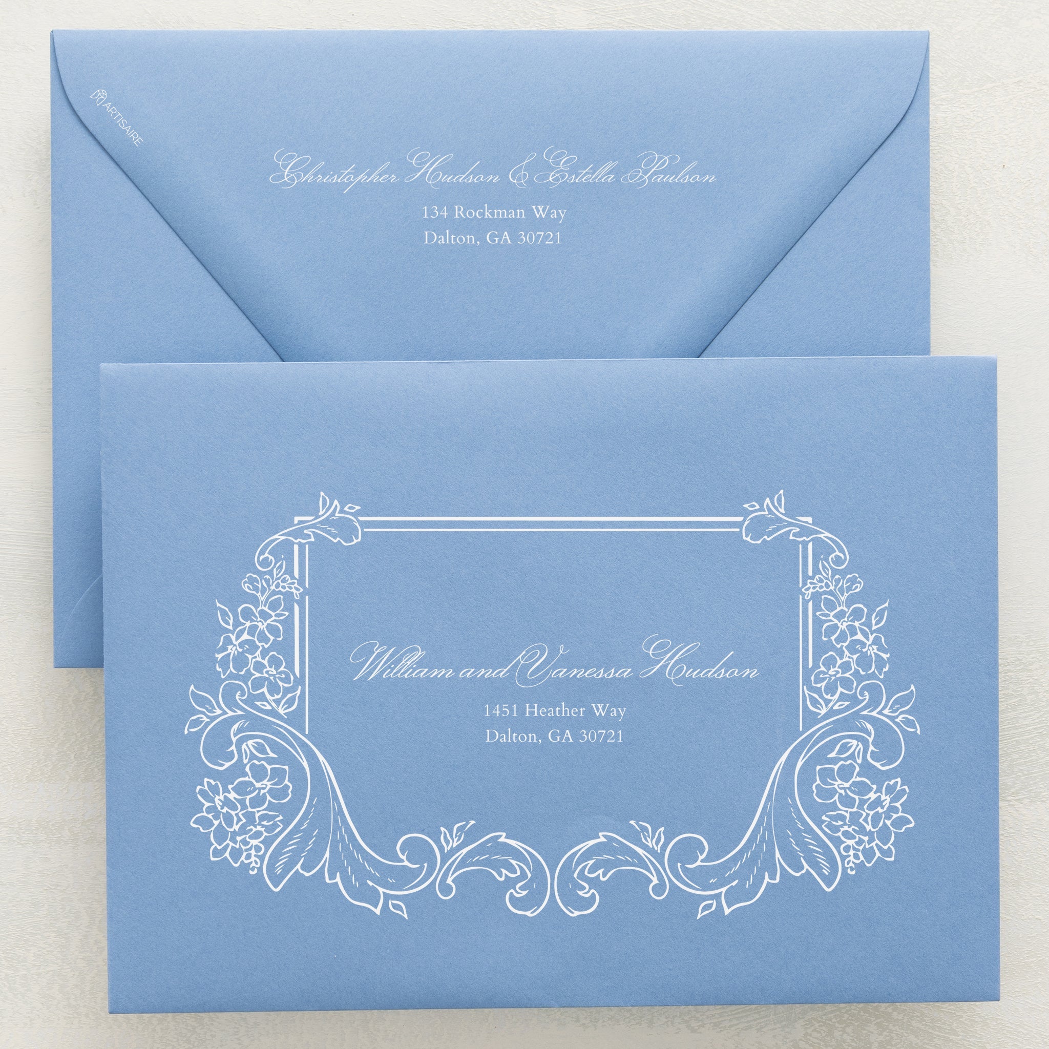 (Sample) Garden Gate Addressed Envelopes