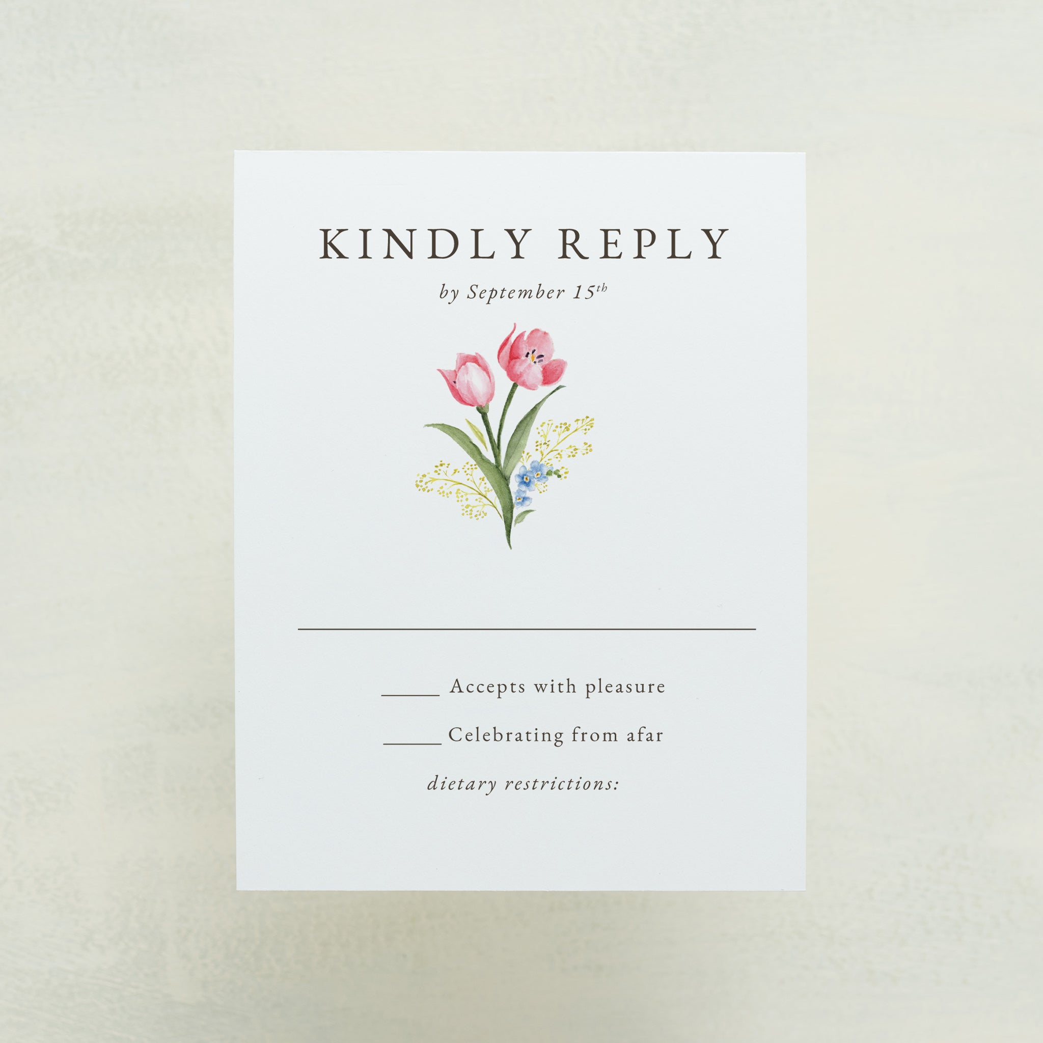 Tete A Tete RSVP Cards