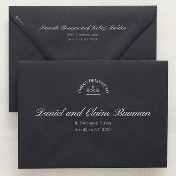 Joyous Pines Addressed Envelopes