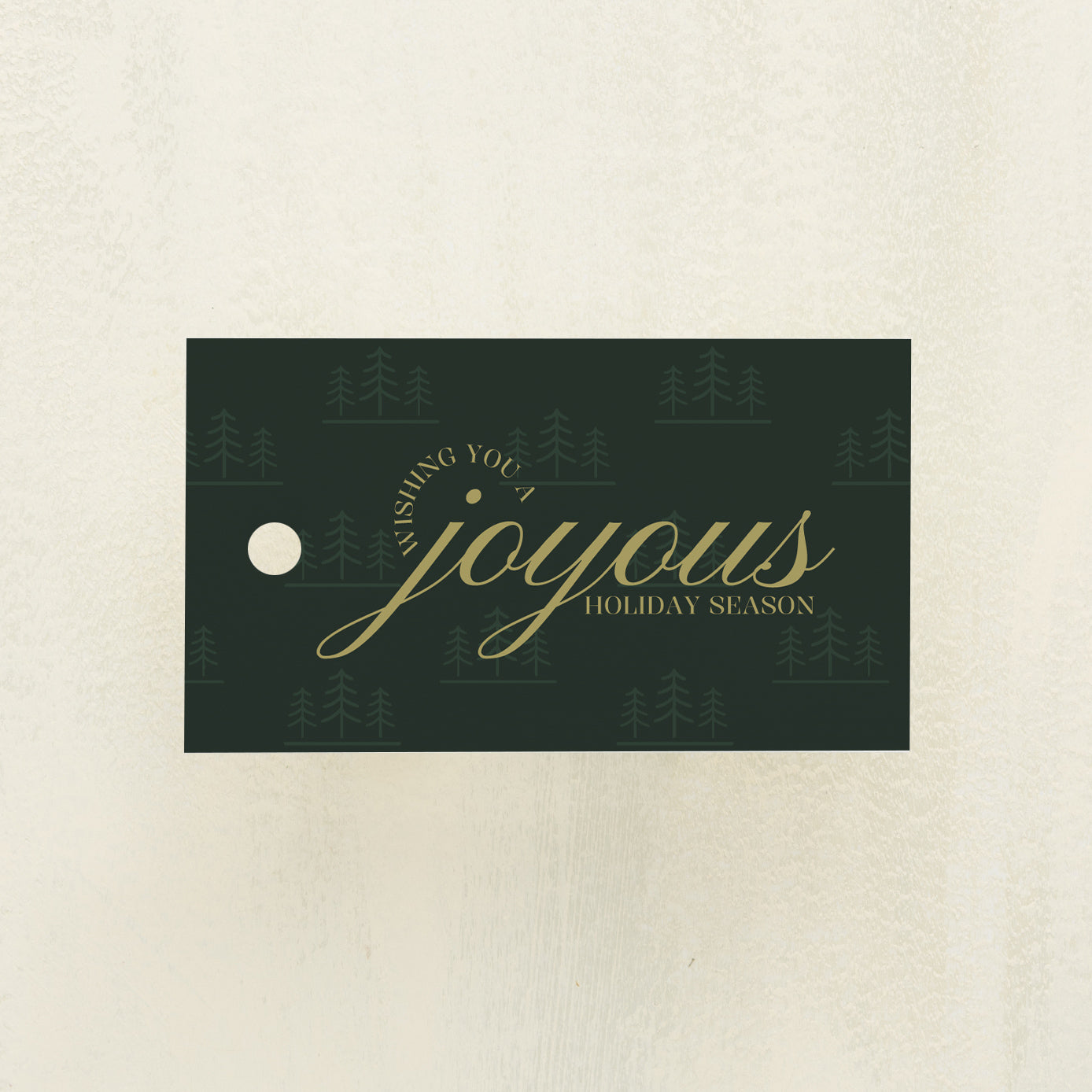 Joyous Pines Gift Tag (20 pack)