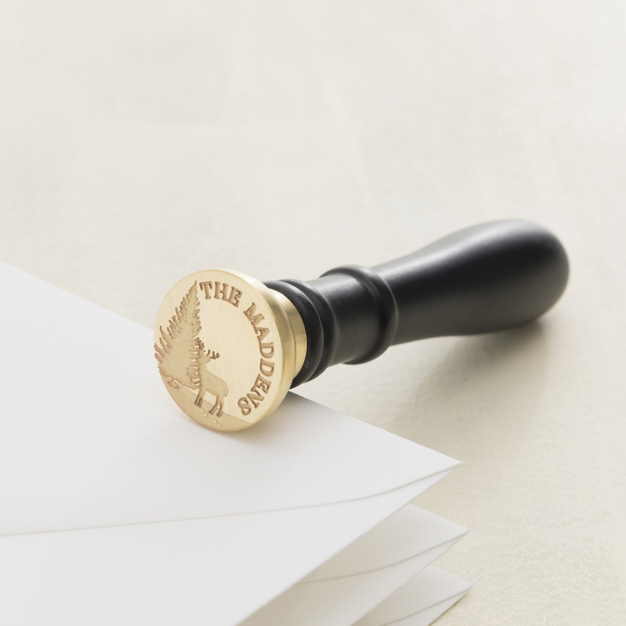 Joyous Pines Personalized Wax Stamp