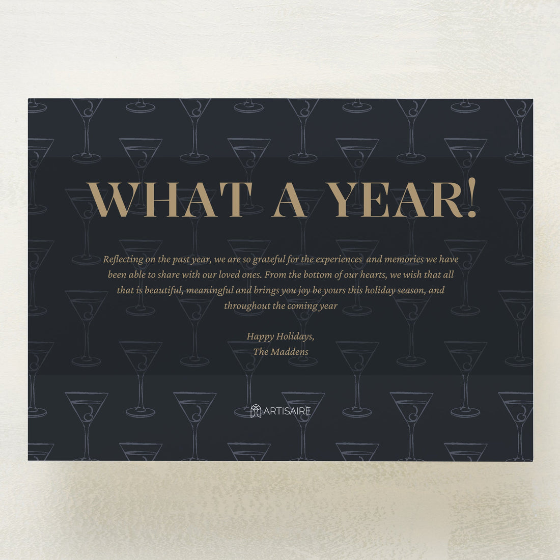 Merriment Holiday Postcard