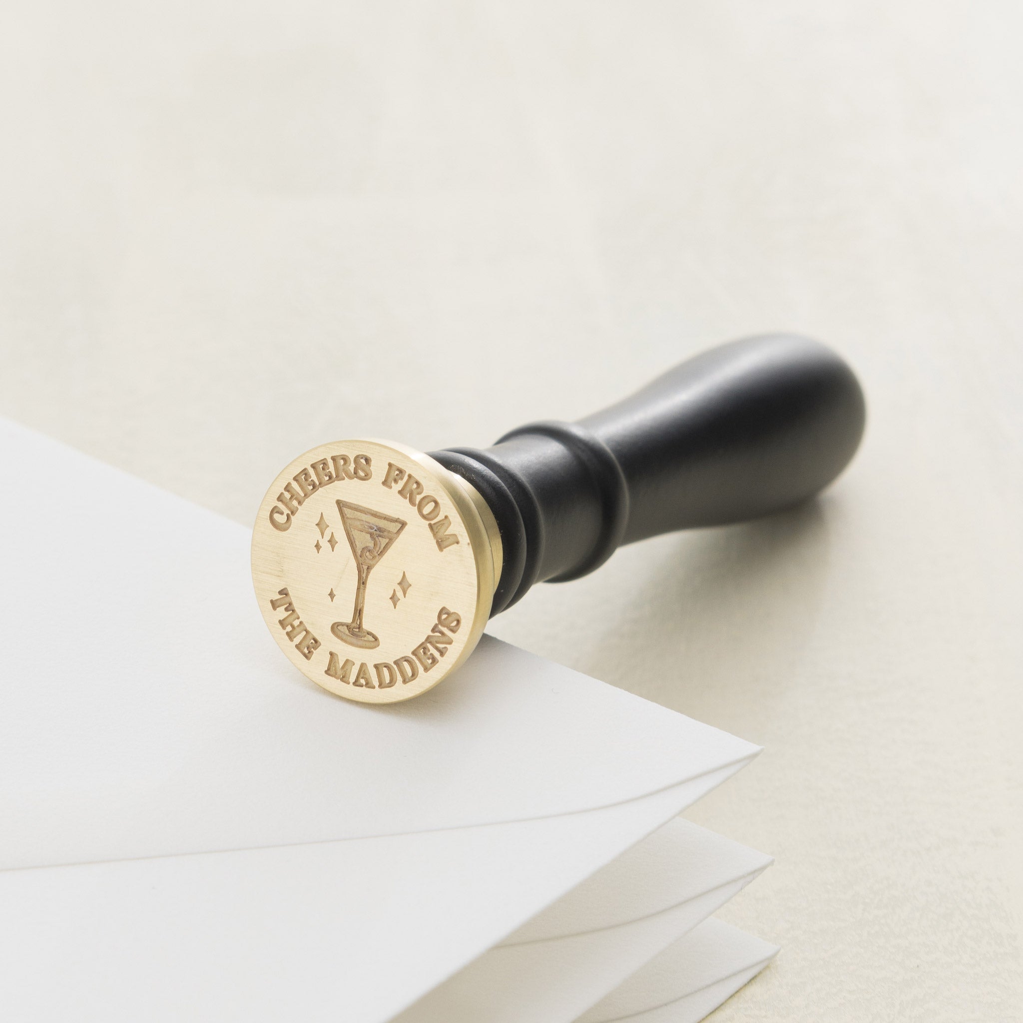 Merriment Personalized Wax Stamp