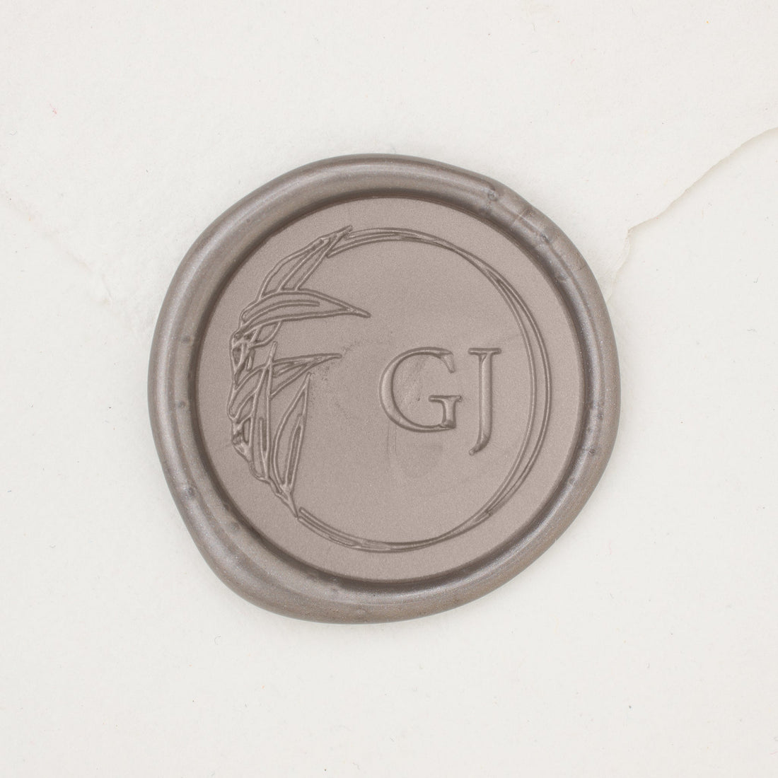 (Sample) Full Bloom Monogram Wax Seals