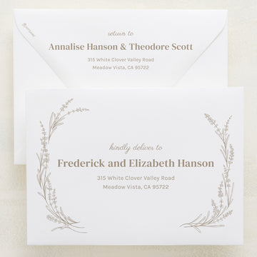(Sample) Boundless Addressed Envelopes