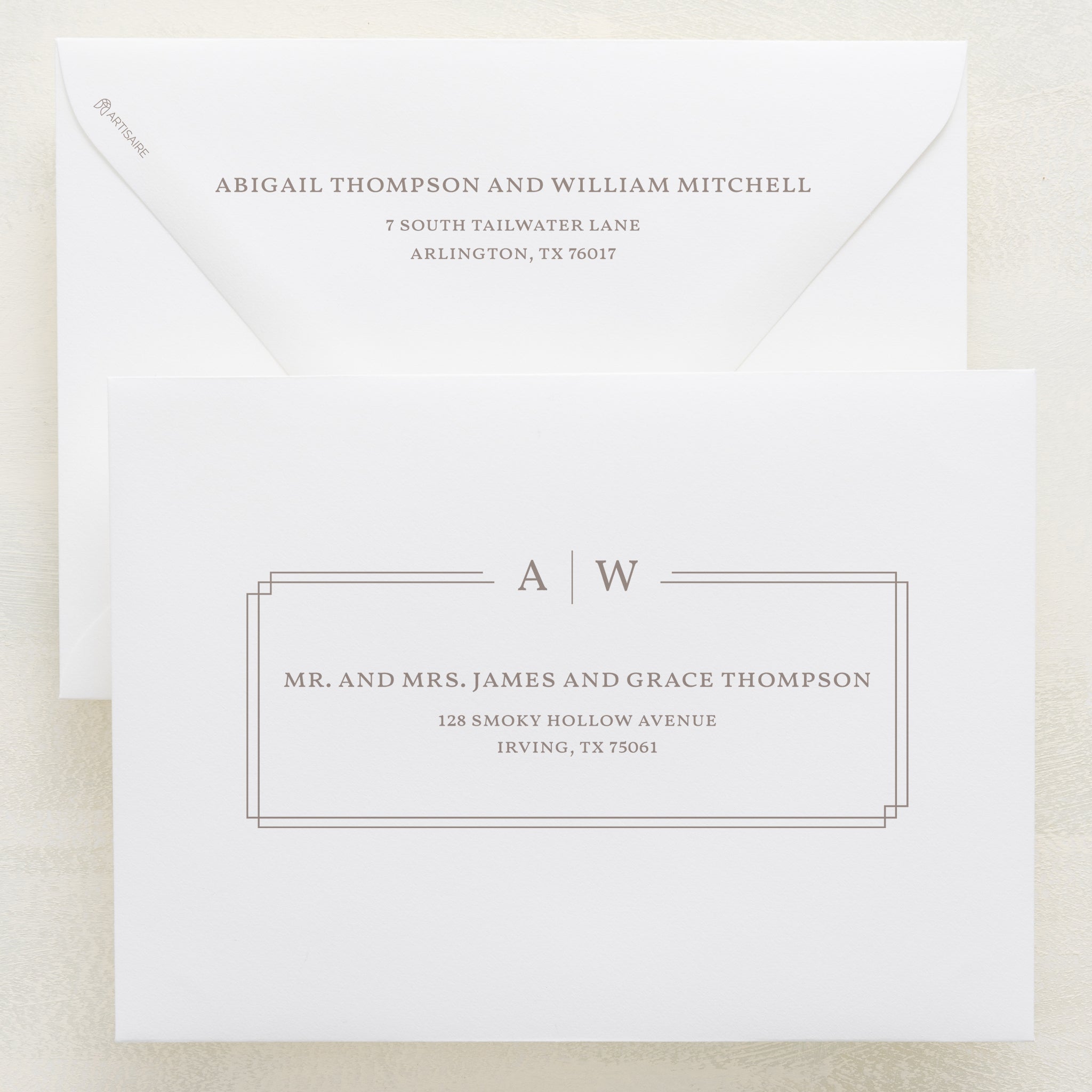 (Sample) Always Traditional Addressed Envelopes
