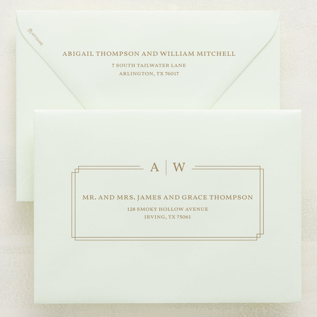 (Sample) Always Traditional Addressed Envelopes