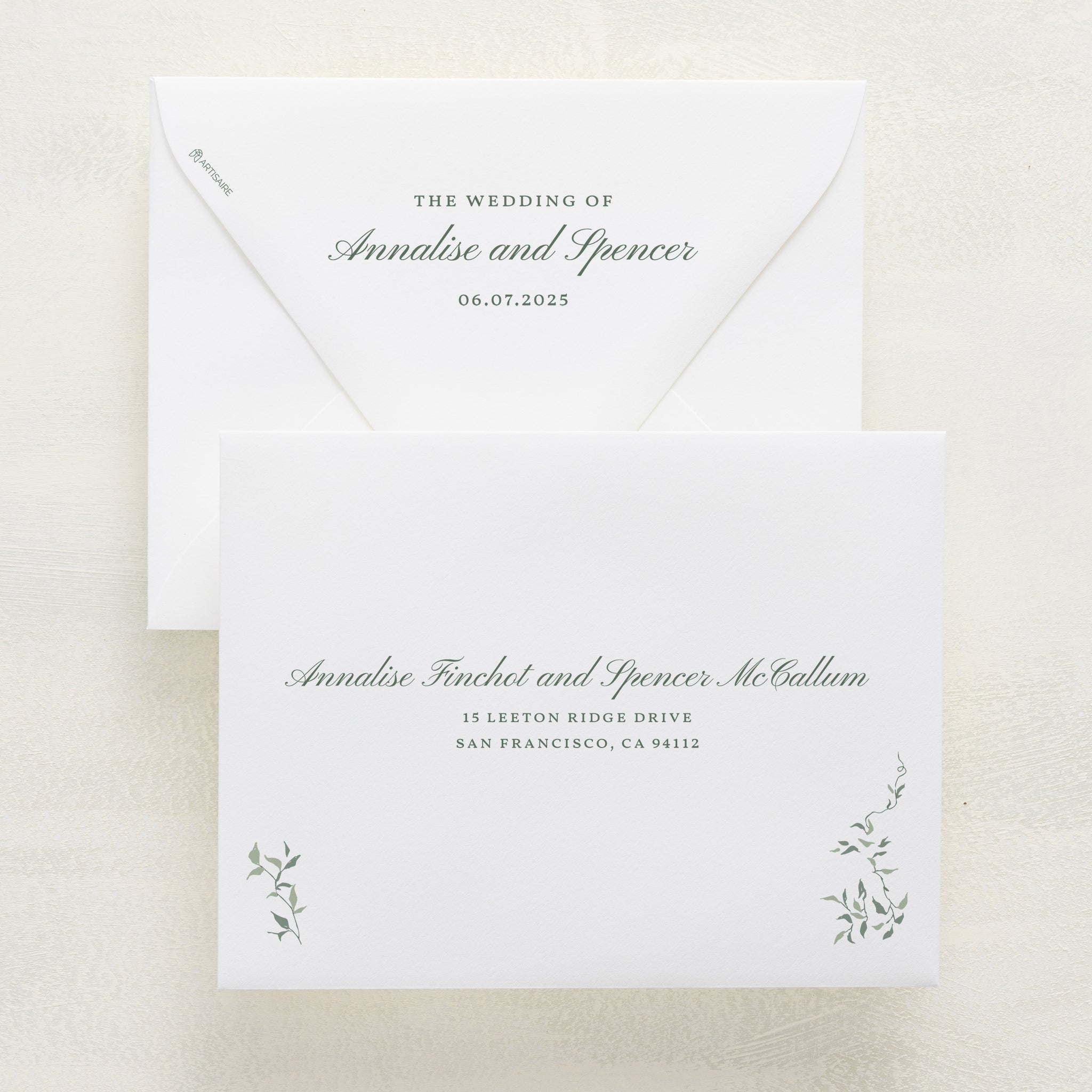 Enchantment Reply Envelopes