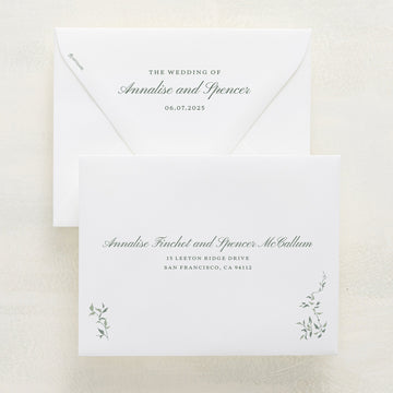 Enchantment Reply Envelopes