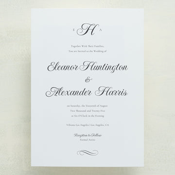 (Sample) Monroe Wedding Invitations