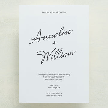 Whisked Away Wedding Invitations