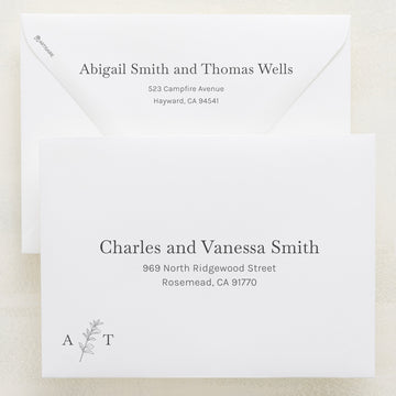 (Sample) Embellished Addressed Envelopes