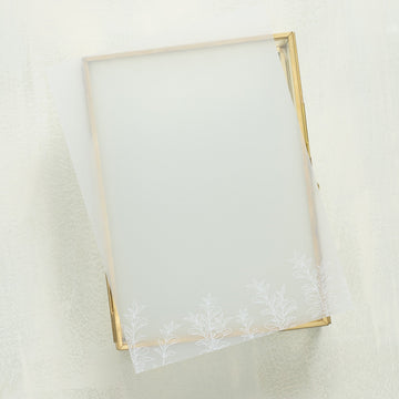 Embellished Vellum Overlay (10-pack)