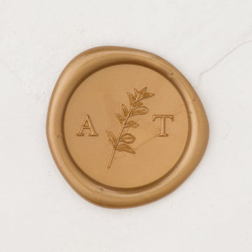 (Sample) Embellished Monogram Wax Seals