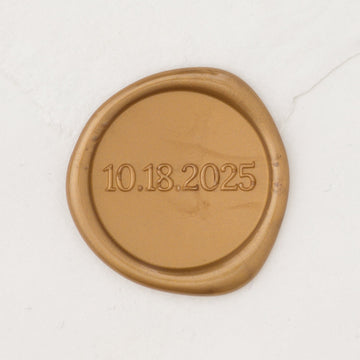 (Sample) Intention Date Wax Seals