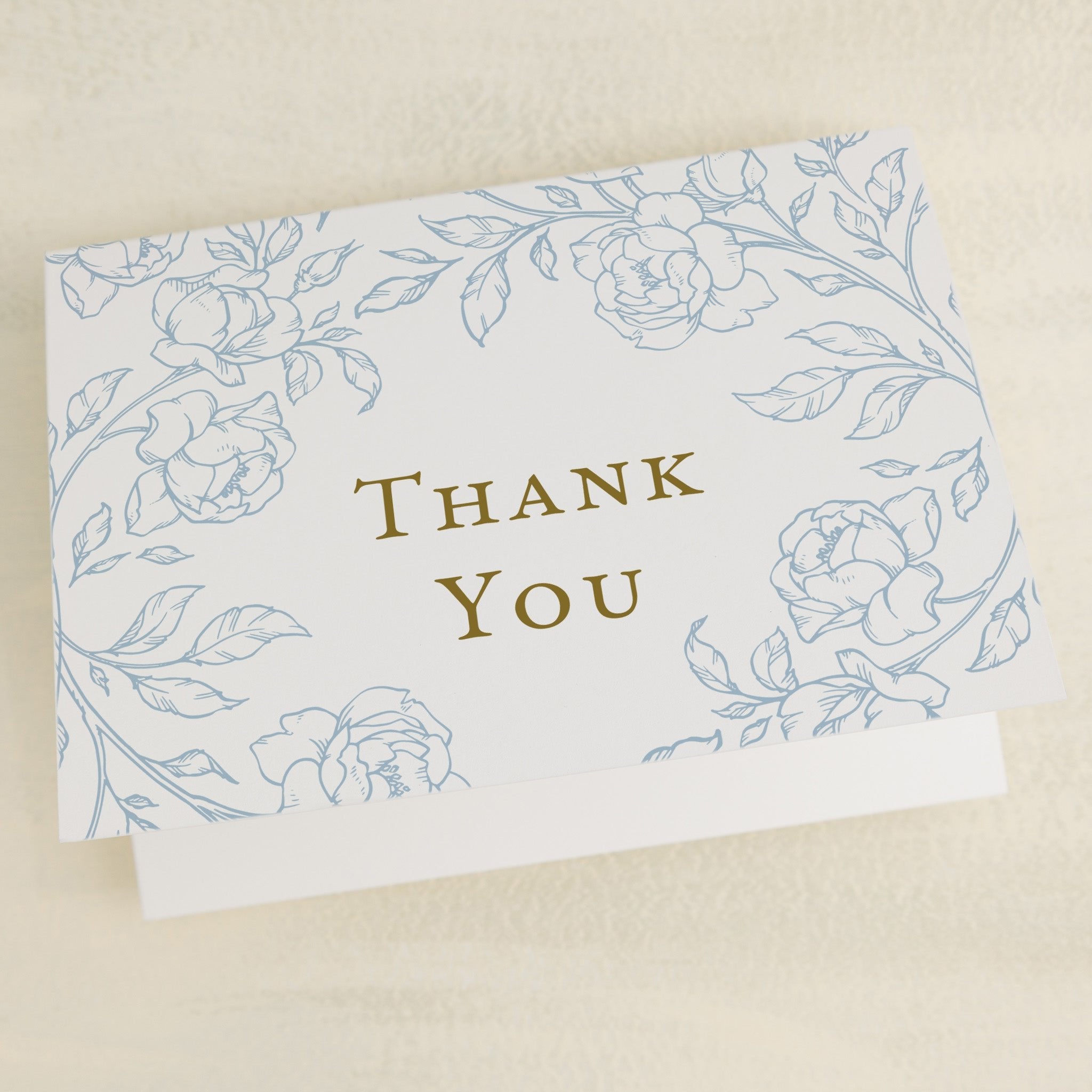 Climbing Roses Thank You Card