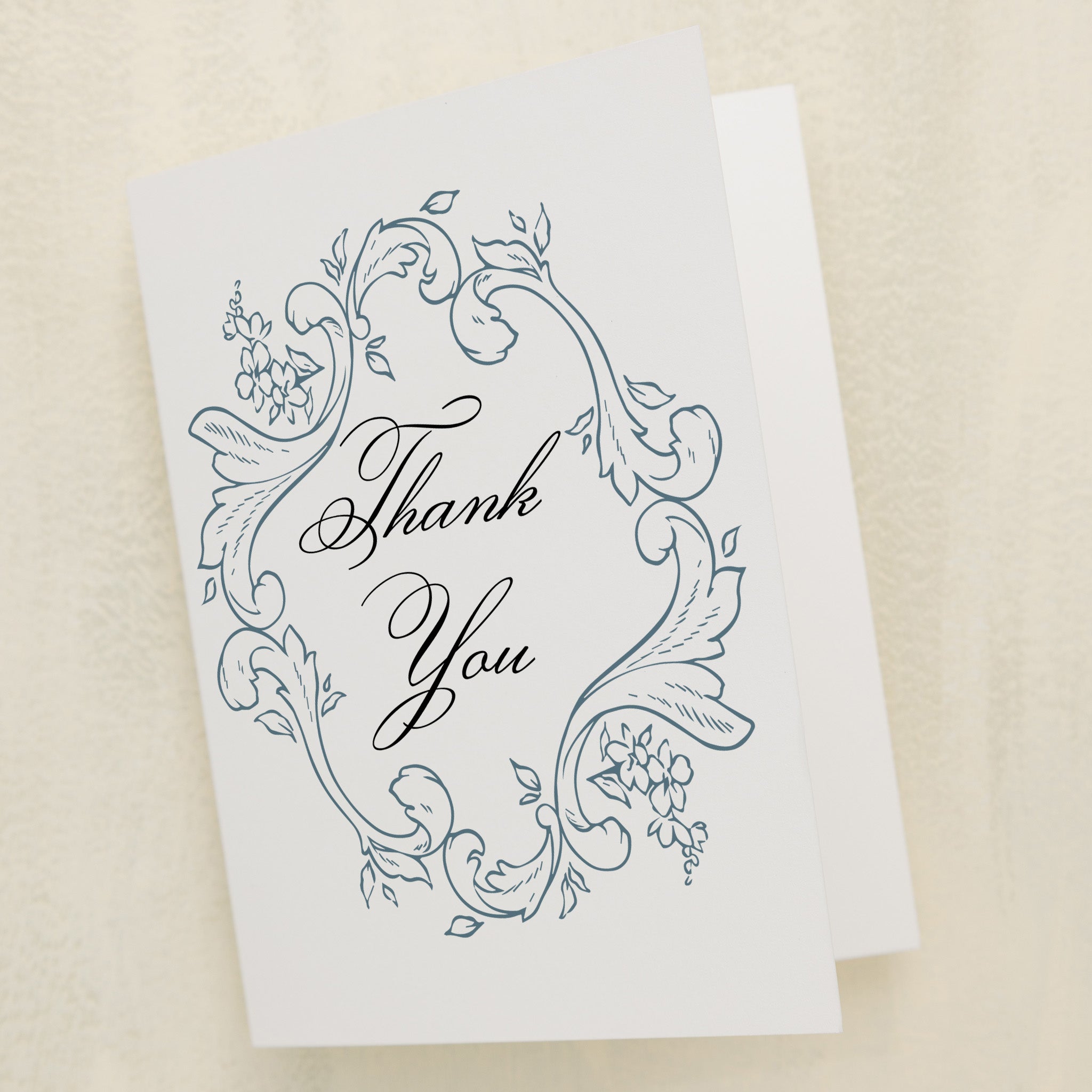 Garden Gate Thank You Card