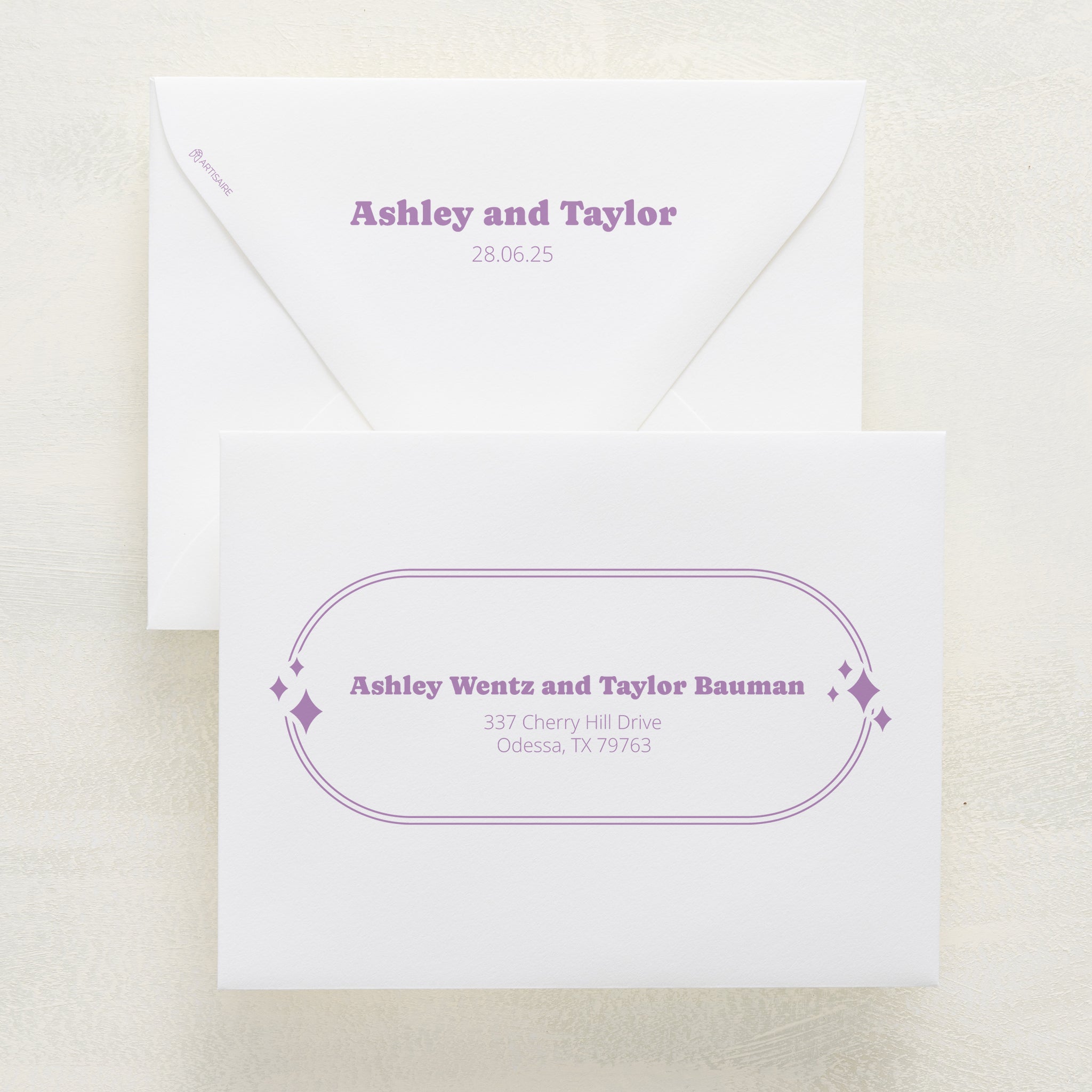 Wedlibs Reply Envelopes