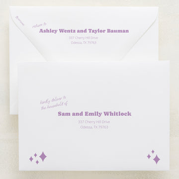 Wedlibs Addressed Envelopes