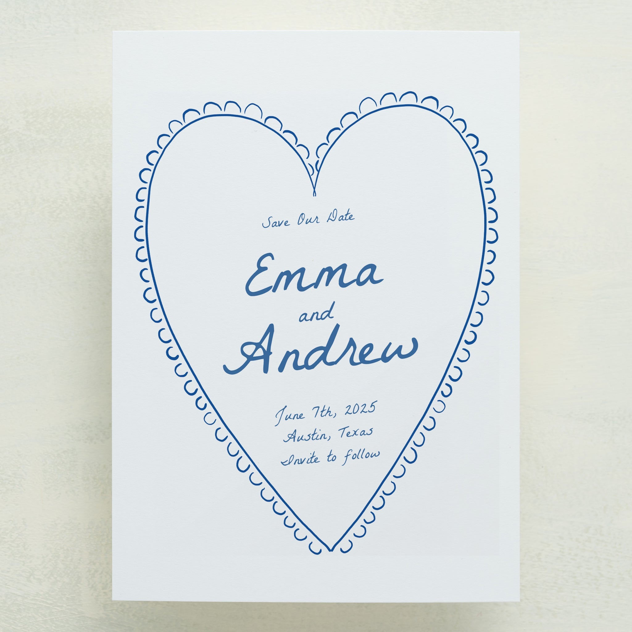 Scribble Save The Date