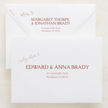 (Sample) Dearest, Addressed Envelopes
