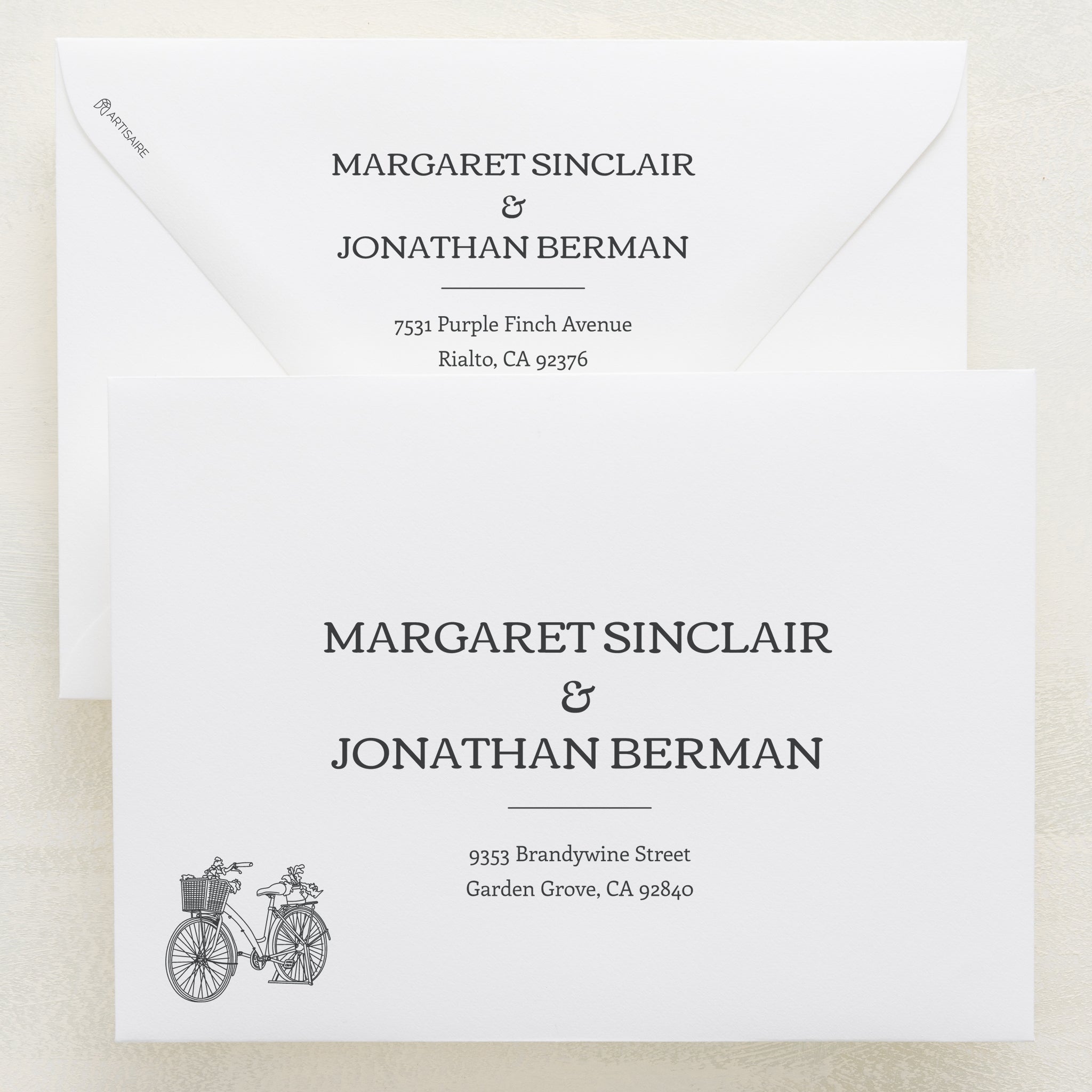 (Sample) Generations Addressed Envelopes