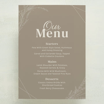 Boundless Menu