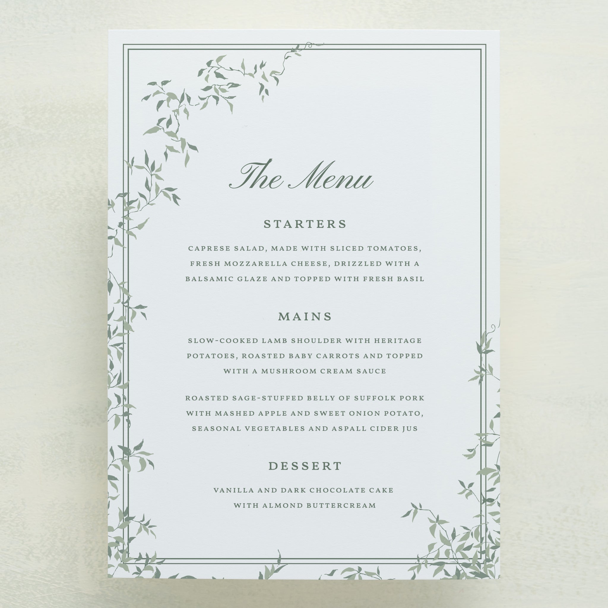 Enchantment Menu