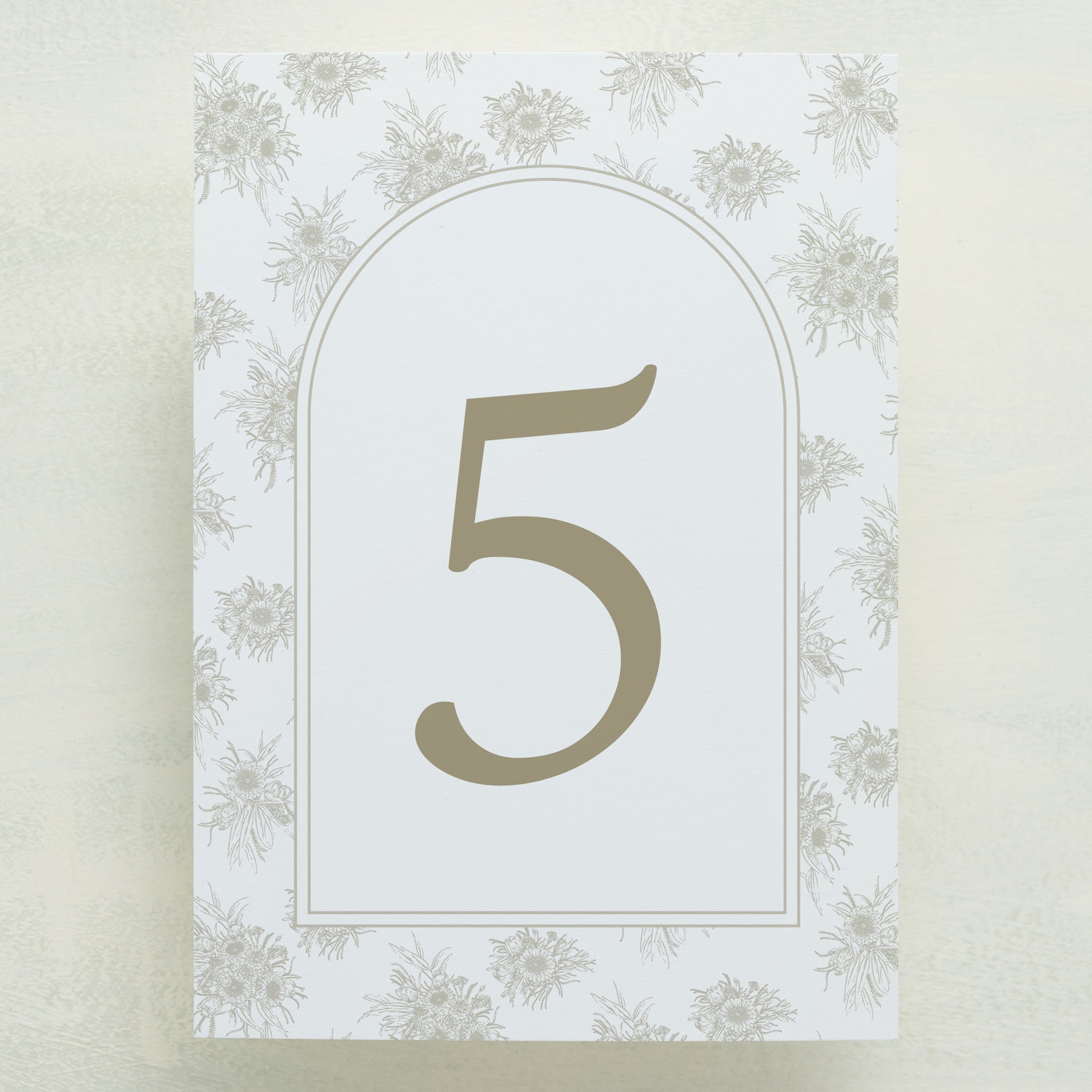 Maison Table Number