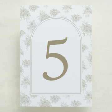 Maison Table Number
