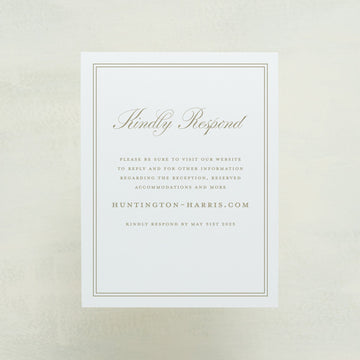 Maison Digital RSVP Card