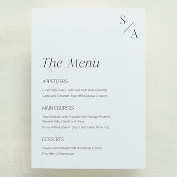 Serendipity Menu