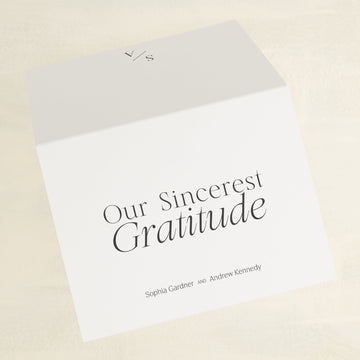 Serendipity Thank You Card