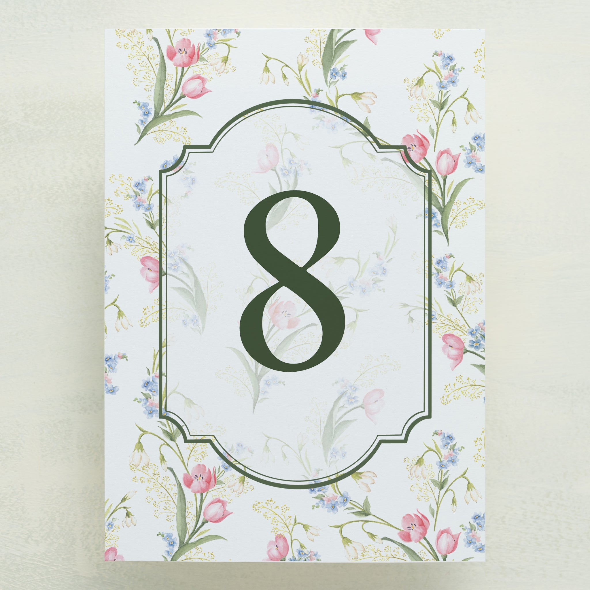 Tete A Tete Table Numbers