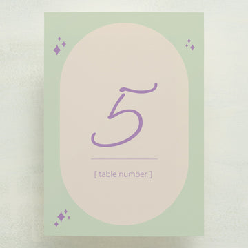 Wedlibs Table Number