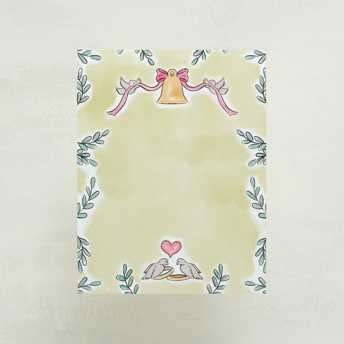 Lovebirds Digital RSVP Card
