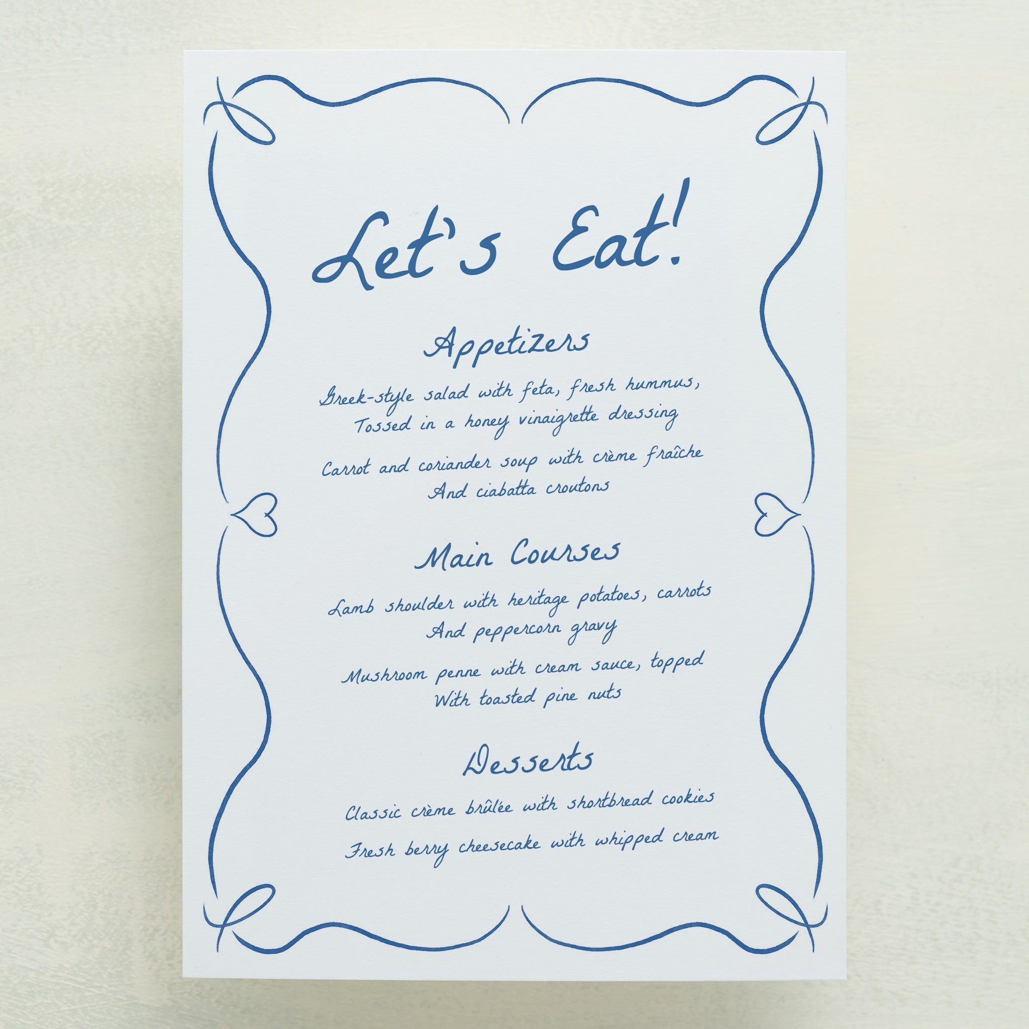 Scribble Menu