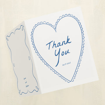 Scribble Thank You Card