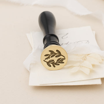 Olive Wreath Wax Stamp